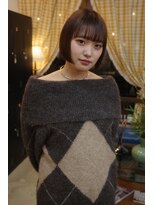 チャプター 問屋町(chapter)&nbsp;髪質改善パツっとボブミニボブ透明感ケアカラー韓国ヘア岡山