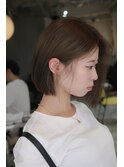 切りっぱなしボブ