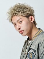 ルースト 南堀江店(ROOST) 刈り上げセンターパート/波巻きツイストスパイラル/南堀江