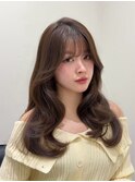 韓国レイヤーヘア
