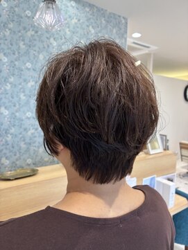 ヘアーズ 住吉店(HAIRZ) 《HAIRZ》大岩真弓 ニュアンスパーマ&透明感グレイカラー