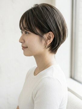 アイスバーグ ウェスト 清澄白河(eyesburg W/est) 大人ショートボブ丸みショートカットマッシュショート前髪あり