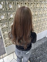 ワクヘアー(WaKu hair)&nbsp;ブリーチなしダブルカラー×オリーブブラウン