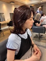 シーン バイ ラッド(SCENE by RAD)&nbsp;大人可愛いレイヤーミディアムくびれヘアショートショートボブ