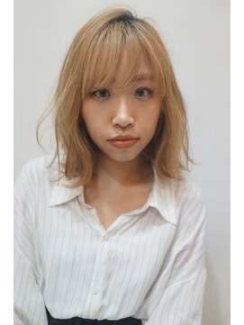 ヘアーリゾート ルアーナ(hair resort LUANA) くびれ外ハネミディ