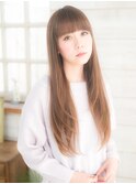 ワイドバング×エアリーロング