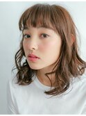 ボブディ無造作カールデジタルパーマヘア3　田原佐知子