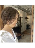 短すぎないショートボブ