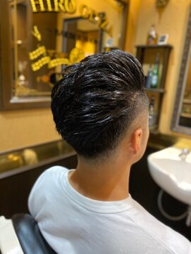 ヒロギンザ 池袋 サンシャイン通り店(HIRO GINZA) ポンパドール風かきあげヘアー