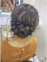 ヘイルジューシー(hail JUICY)&nbsp;ねじりアップスタイル