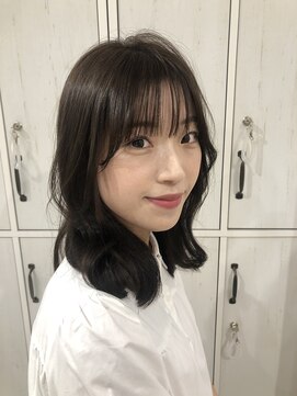 ネイロ 錦糸町(NeiRo) マロンベージュ Aラインボブドレスヘアかきあげロング