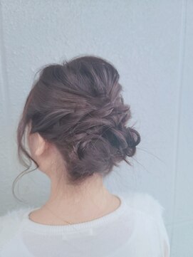 ミューズ 塩釜口店(MUSE) [MUSE塩釜口]あみこみシニヨンby高瀬