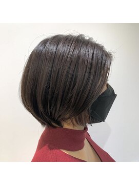 プリマ アンジュ 中目黒店(PRIMA ange) 大人可愛い20代30代小顔丸みショートボブこなれヘア【中目黒】