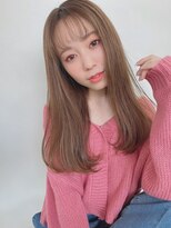 ルービック 高槻(Rubik's)&nbsp;髪質改善トリートメント×ブリーチなし透明感ストレートベージュ