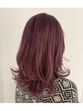 ヘアー ミッション 心斎橋店(hair Mission) チェリーピンクカラー