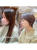 REAL SALON WORK~スタイルチェンジ/ばっさりショート