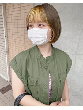 ルブランヘアギャラリー(Le blanc hair gallery) イエローカラー