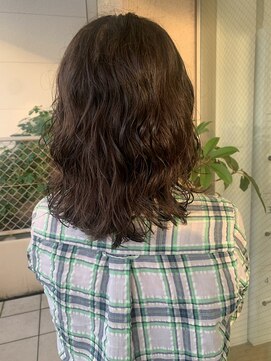 エイトオロク 那覇小禄店(EIGHT oroku) コテ風パーマ