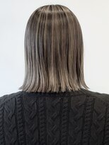 ミュール(mule)&nbsp;切りっぱなしボブ/バレイヤージュカラー