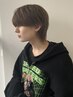 韓国風メンズカット+艶カラー  ￥14000（表参道/韓国/メンズ/メンズカット）