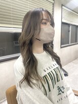 アジールヘア 東上野店(agir hair)&nbsp;20代30代ハイライトバレイヤージュブリーチ立体感透け感【上野】