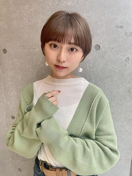 アッシュ 祐天寺店(Ash) 大人ショート/ヘルシーレイヤー/似合わせカット/艶髪[祐天寺]