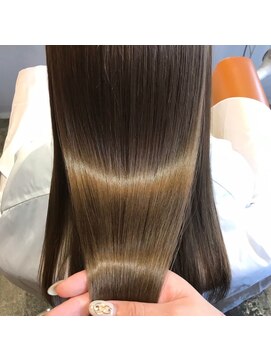 アルーシェ 新宿店(Alushe) オリーブグレージュ×髪質改善