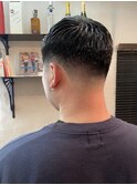 ダークアッシュアッシュブラックカルマパーマベリーショート
