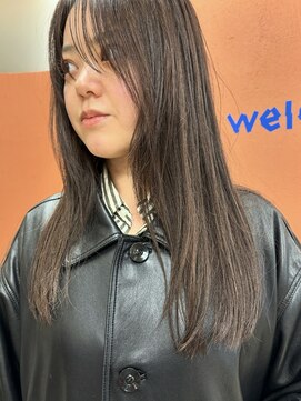 ウェルク(welc) イメチェンスタイルハッシュカットレイヤーカットレッドブラウン