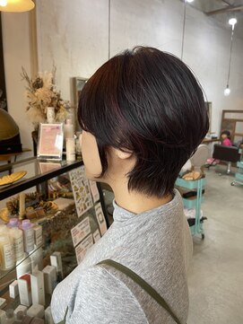 アイドットシーオー(i.co) ピンクハイライト　ショートヘアー