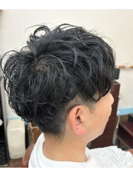 ヘアーマツシタ(Hair Matsushita) メンズマッシュツイストスパイラルパーマ