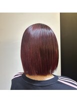 サロンドミルク 溝の口店(salon de MiLK) 艶感ボルドーカラー