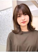 レイヤーカット/前髪カット/くびれヘア/ウエットヘア/髪質改善