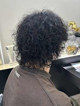 ネクスト 静岡店(NEXT) MEN'S HAIR カルマパーマ ダークアッシュ ニュアンスパーマ