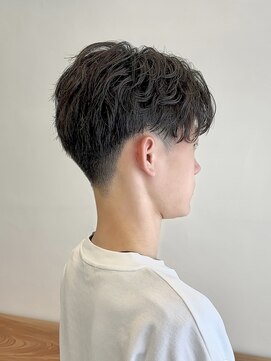 ビューエヒメ(VIEW EHIME) 韓国風センターパートシースルーバングメンズ透明感カラー