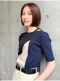 髪質改善大人ショートヘア/ボブ/顔周りレイヤー[調布]._.
