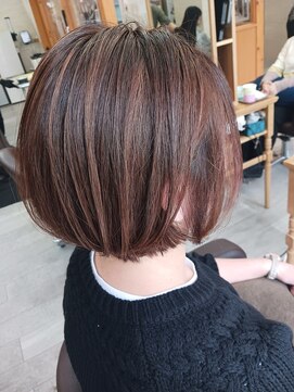 シャンティ 琴似店(Shanti) ハイライト×ショートボブ