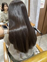 ウララ 表参道(urara)&nbsp;髪質改善トリートメント#チェリーブラウン