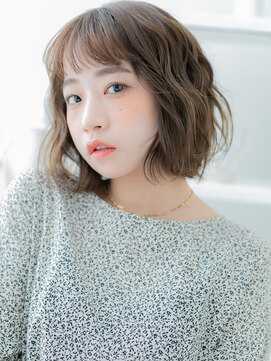 カバーヘア 上尾西口店(COVER HAIR) ボブパーマ大人可愛いフレンチカジュアルc6上尾20代30代40代