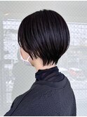 ショートカット　くびれショート　京都美容室　進詩織