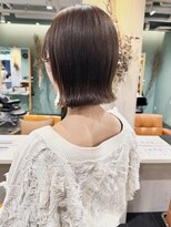 トリコ ショップアンドヘアサロン(tricot shop hair salon)&nbsp;切りっぱなしボブ/ベージュカラー