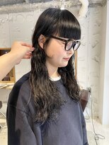 コフィー バイ メルト 吉祥寺(cofy by melt)&nbsp;山本/20代吉祥寺レイヤーカットロングパーマ顔周り後れ毛前髪
