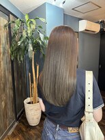 ユニコヘア(unico hair)&nbsp;アッシュブラウン×ロング