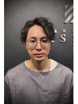 バーバークラシックス(BARBER CLASSICS)&nbsp;シャドウパーマスタイル/新潟メンズカット/メンズパーマ