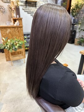 グラフ(Graph 'puppet) 複雑履歴ブリーチ ラベンダーグレージュ エフェクトブリーチ