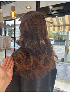 リンイチマルサン(Lin.103) オレンジ×グラデーション