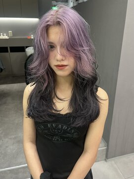 ロテ 名古屋 名駅店(Lote.) ミディアムヘア/デザインカラー/フェイスフレーミング