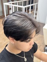 スタジオフォーエイチ(STUDIO 4H)&nbsp;エンドカラー/シルバーベージュ/ルーツカラー/センターパート