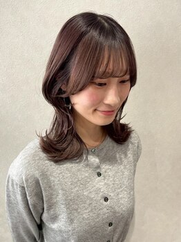 テラスヘア 新潟駅南(TERRACE hair)の写真/【髪質改善サロンのレイヤーカット】髪質やクセを見極めた似合わせCut！大人可愛い5割増の仕上がりへ。
