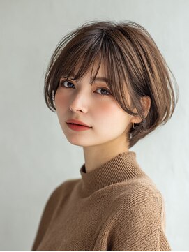 ロディーナコク 大口 新子安(rodina.coc) 黒髪カタログ/クラゲヘアー/オリーブグレー/大口子安新子安横浜